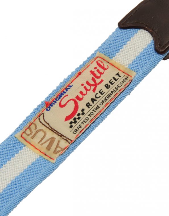 Suixtil Men's Avus Leather & Elasticated Cotton Belts, Argentina