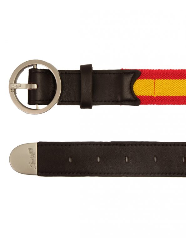 Suixtil Men's Avus Leather & Elasticated Cotton Belts, Spain