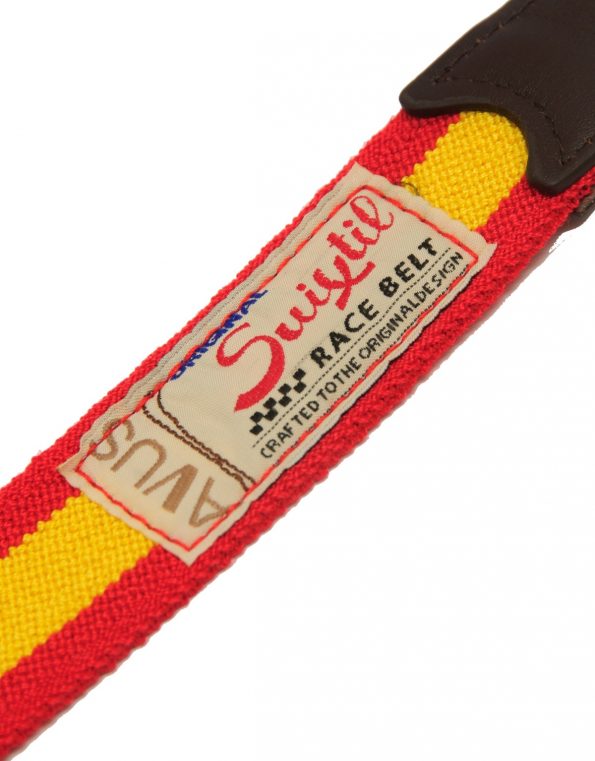 Suixtil Men's Avus Leather & Elasticated Cotton Belts, Spain