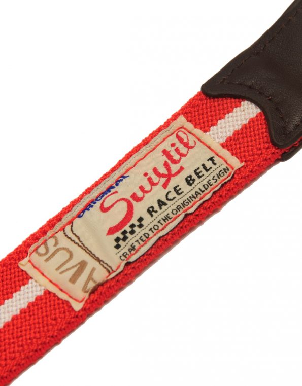 Suixtil Men's Avus Leather & Elasticated Cotton Belts, Swiss