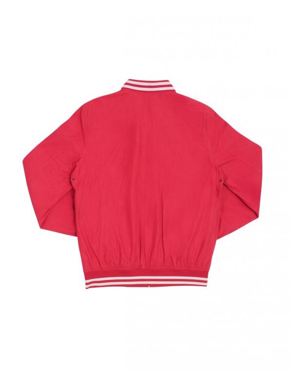 Suixtil Men's Barcelona Summer Racer Bomber Jacket, Faded Red