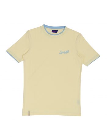 Cuba tshirt – 100% PIMA cotton – 2tone Yellow (3)