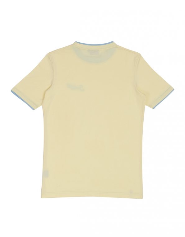 Suixtil Men's 100% Pima Cotton Cuba T-Shirt, Pale Yellow
