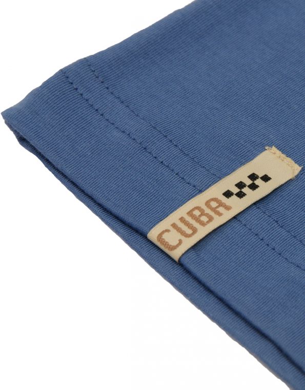 Suixtil Men's 100% Pima Cotton Cuba T-Shirt, Storm Blue