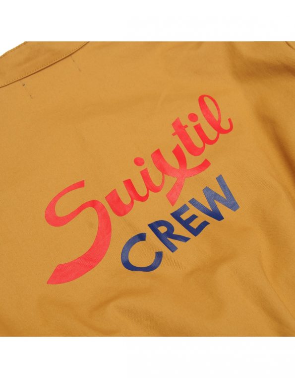 Suixtil 100% heavy cotton twill toasted-almonds Mechanic Overalls