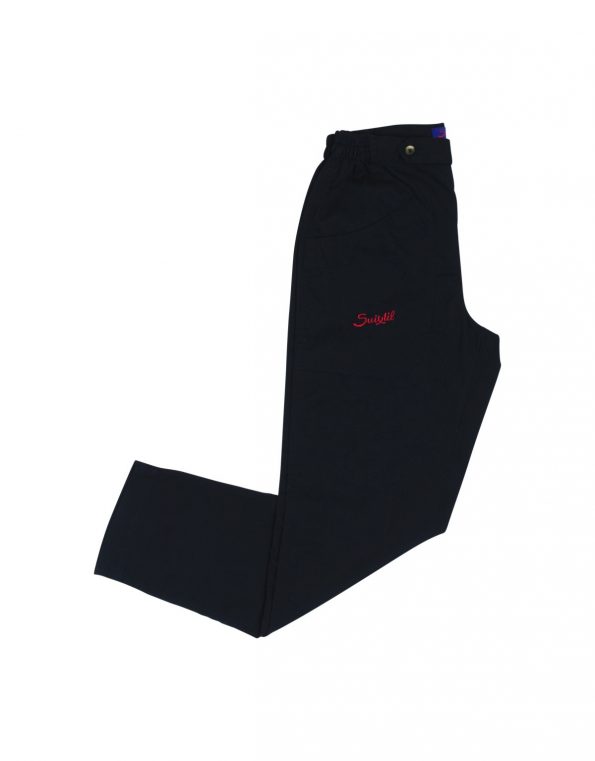 Suixtil Men's 100% Fine Cotton Twill Modena Race Pant, Us Blue