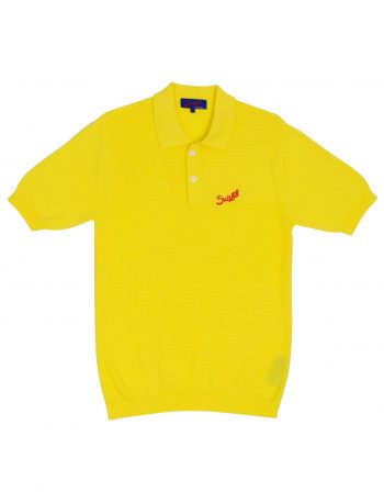 Nassau polo – 100% PIMA cotton – Belgian Yellow – (2)