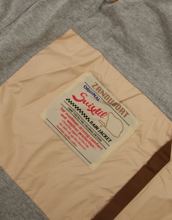 Suixtil Men's Zandvoort Rain Jacket, Mastic Beige
