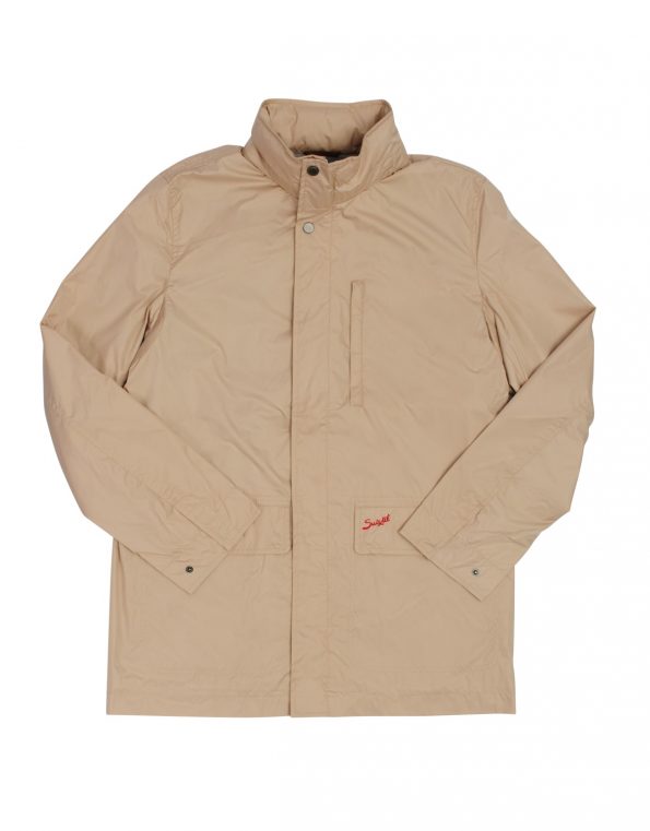 Suixtil Men's Zandvoort Rain Jacket, Mastic Beige