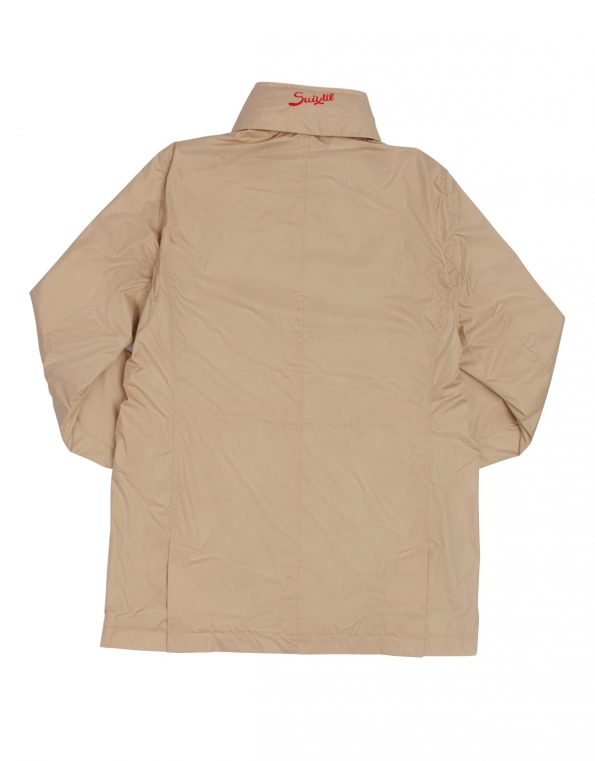 Suixtil Men's Zandvoort Rain Jacket, Mastic Beige