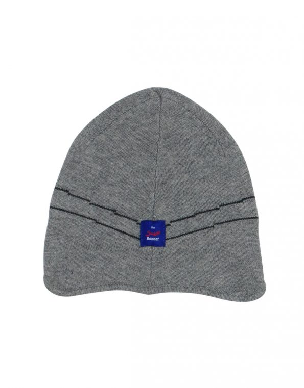 Suixtil Men's Cashmere & Wool Beanie Bonnet, Light Grey