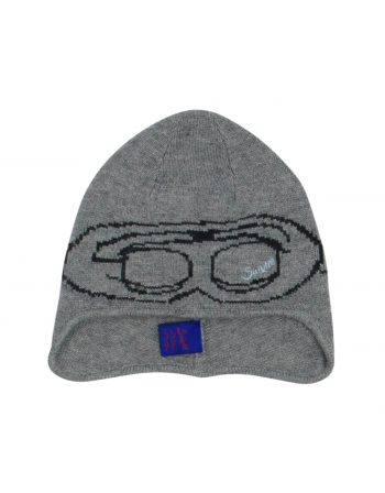 Suixtil Men's Cashmere & Wool Beanie Bonnet, Light Grey
