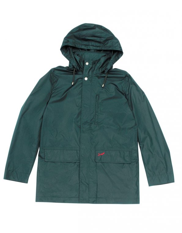 Suixtil Men's Zandvoort Rain Jacket, British Racing Green