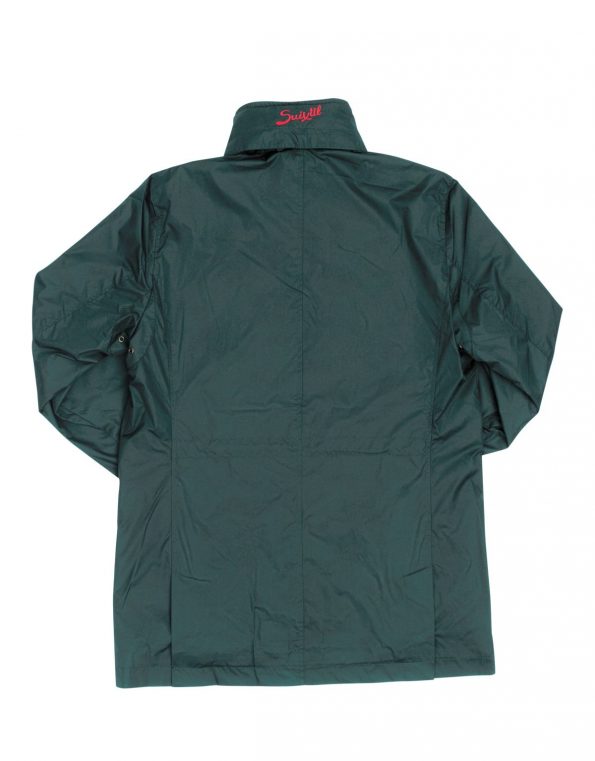 Suixtil Men's Zandvoort Rain Jacket, British Racing Green