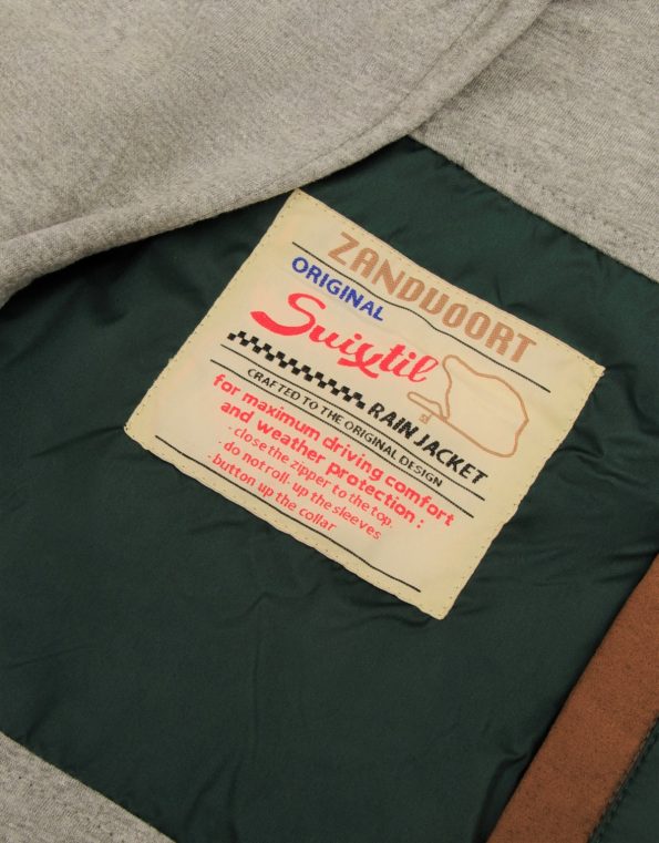 Suixtil Men's Zandvoort Rain Jacket, British Racing Green