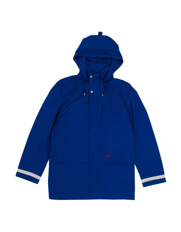 Suixtil Men's Zandvoort Rain Jacket, Scottish Blue