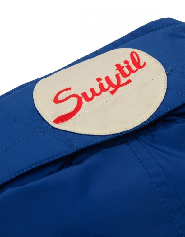 Suixtil Men's Zandvoort Rain Jacket, Scottish Blue