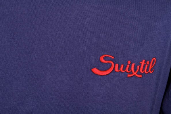 Suixtil Men's 100% Pima Cotton Cuba T-Shirt, Twilight Blue