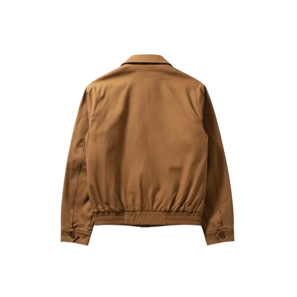 Suixtil Men's Monaco Bomber Jacket, Cigar Brown - Image 2