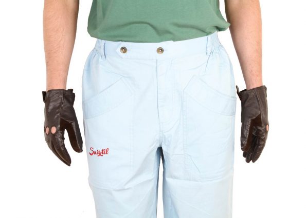 Suixtil Men's 100% Fine Cotton Twill Original Race Pant, Argentine Blue