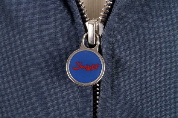 Suixtil Men's Monaco Bomber Jacket, Vintage Blue