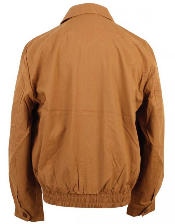 Suixtil Men's Monaco Bomber Jacket, Cigar Brown