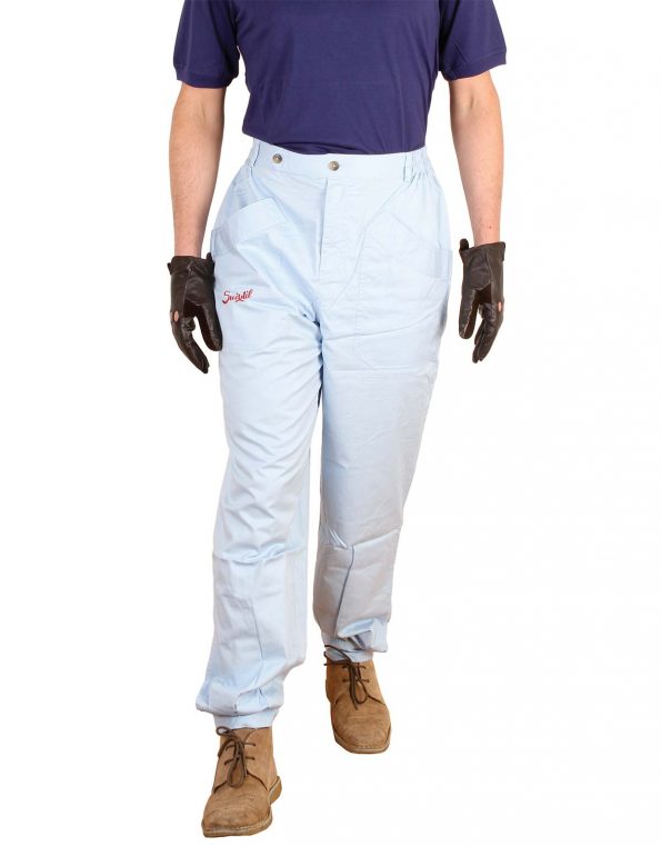 Suixtil Men's 100% Fine Cotton Twill Original Race Pant, Argentine Blue