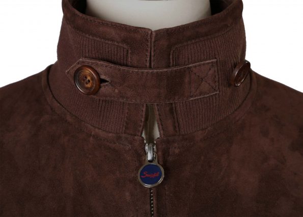 Suixtil Men's Sebring Suede Bomber Jacket
