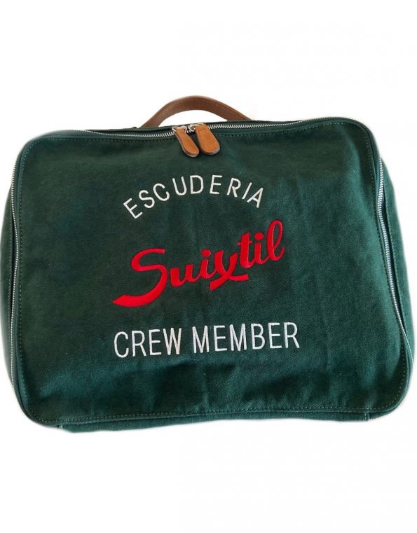 Suixtil deep green touring bag