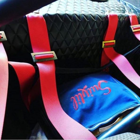 Suixtil navy blue touring bag