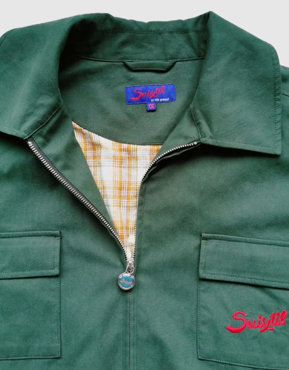 Suixtil Men's Monaco Bomber Jacket, British Racing Green