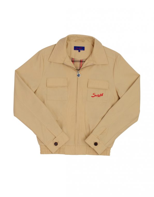 Suixtil Men's Monaco Bomber Jacket, Golden Sands