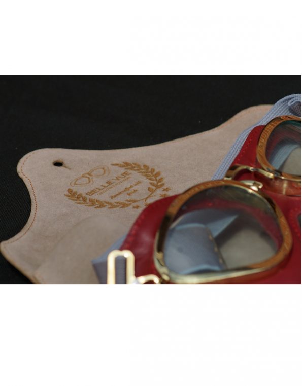 The Belle Vue goggles - Alfa Red