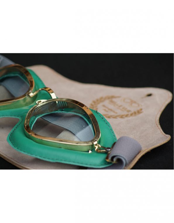 The Belle Vue goggles - British Racing Green