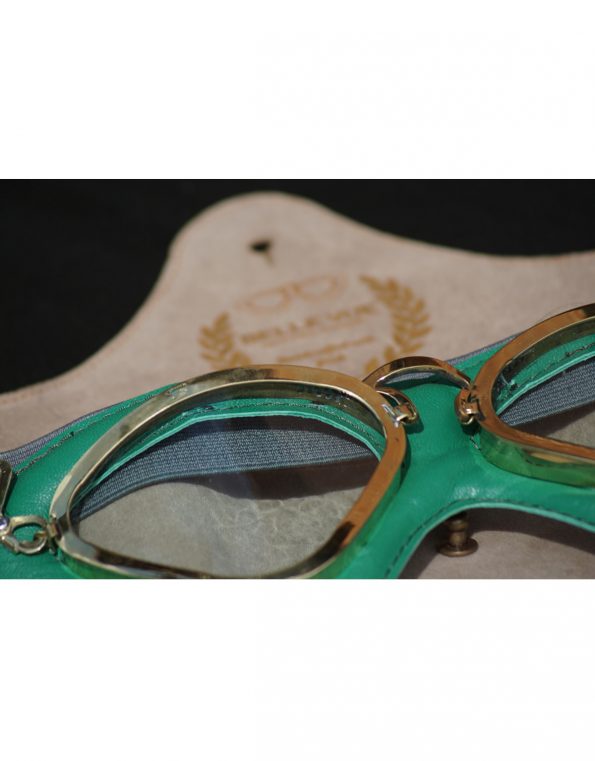 The Belle Vue goggles - British Racing Green