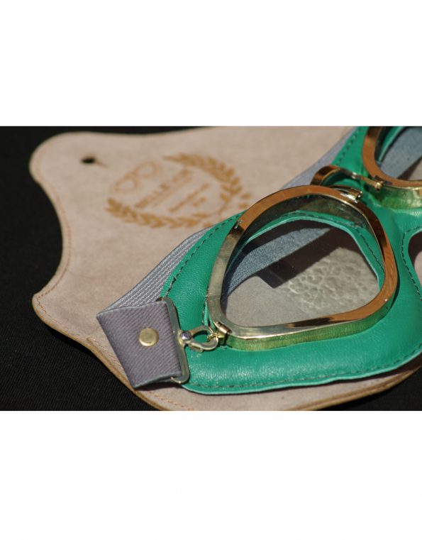 The Belle Vue goggles - British Racing Green