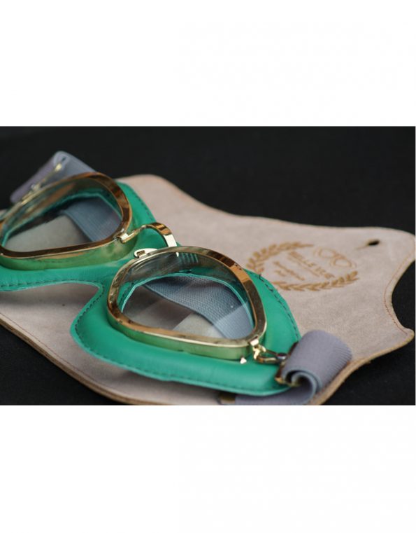 The Belle Vue goggles - British Racing Green