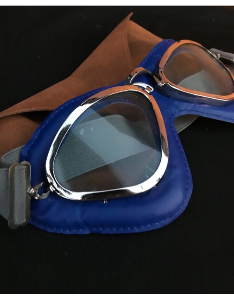 The Belle Vue goggles French Blue Suixtil