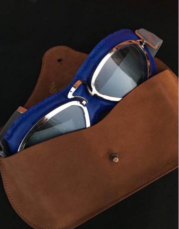 The Belle Vue goggles - French Blue