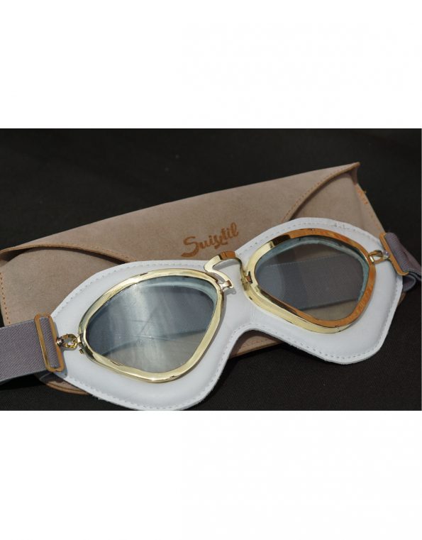 The Belle Vue goggles - German White