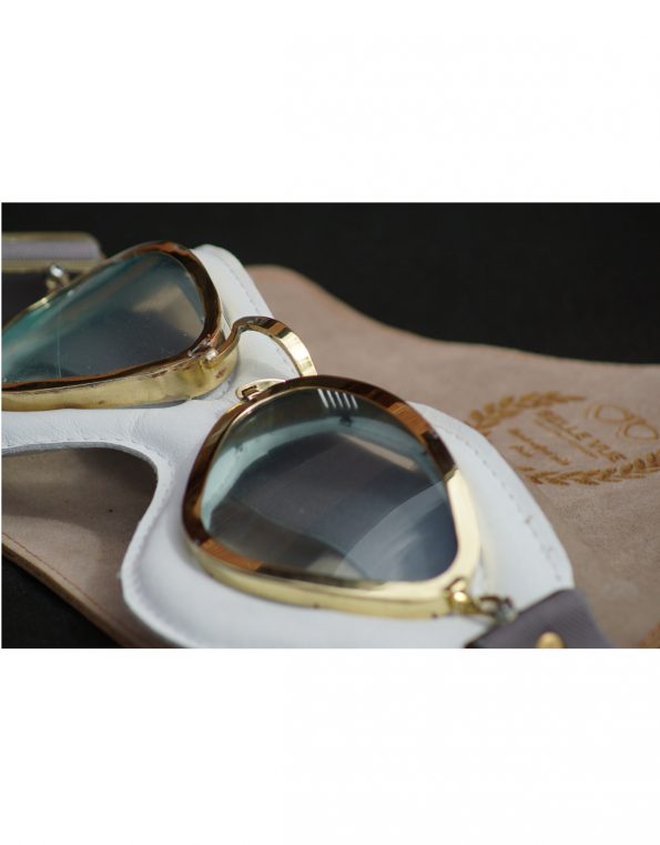 The Belle Vue goggles - German White
