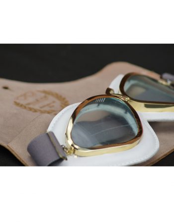 The Belle Vue goggles - German White