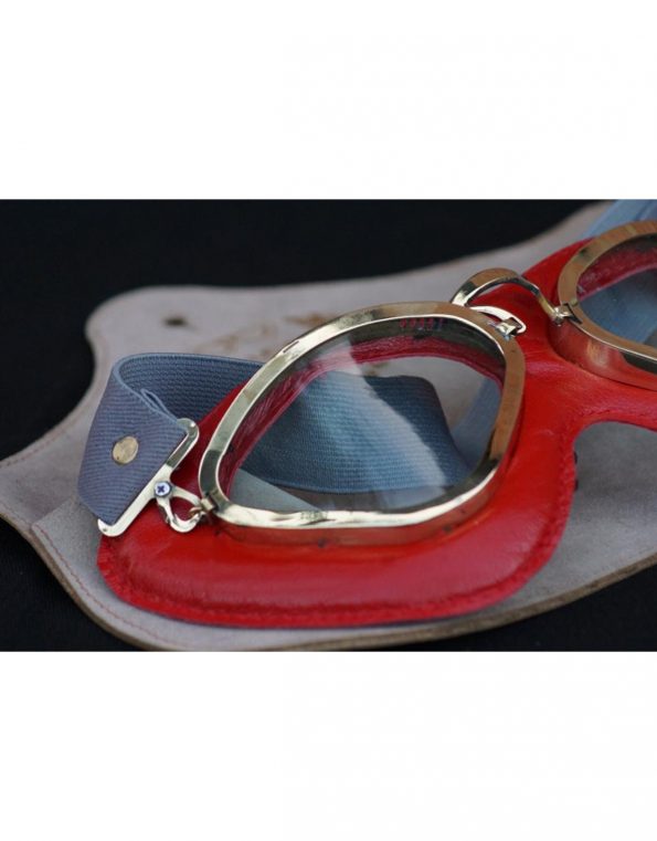The Belle Vue goggles - Italian Red