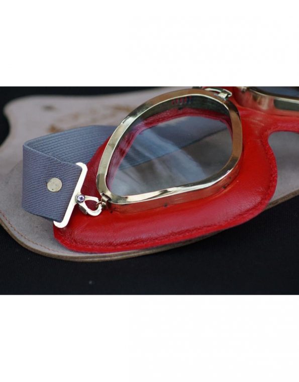 The Belle Vue goggles - Italian Red