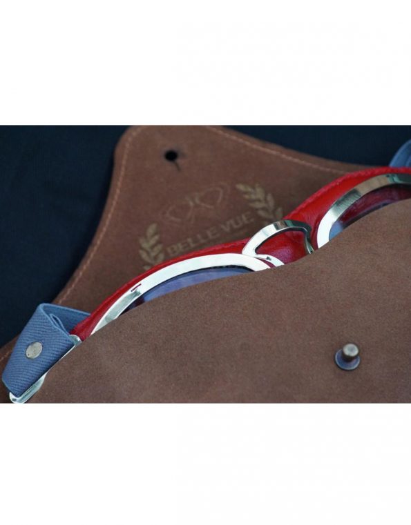 The Belle Vue goggles - Italian Red