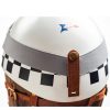 vintage resin cork racing helmet