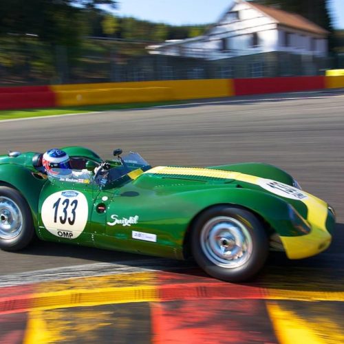 Lister Jaguar at Spa