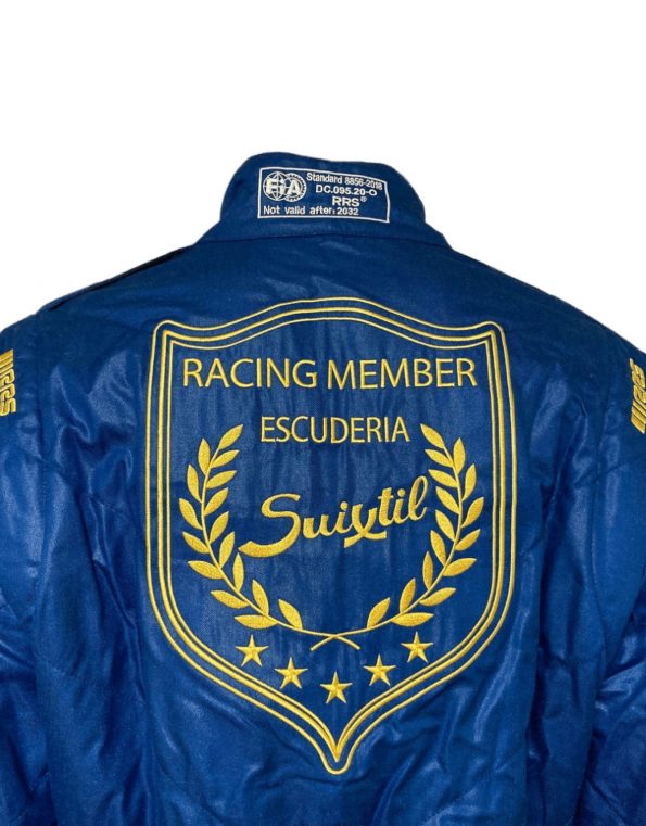 The Suixtil Vitesse Rally race suit