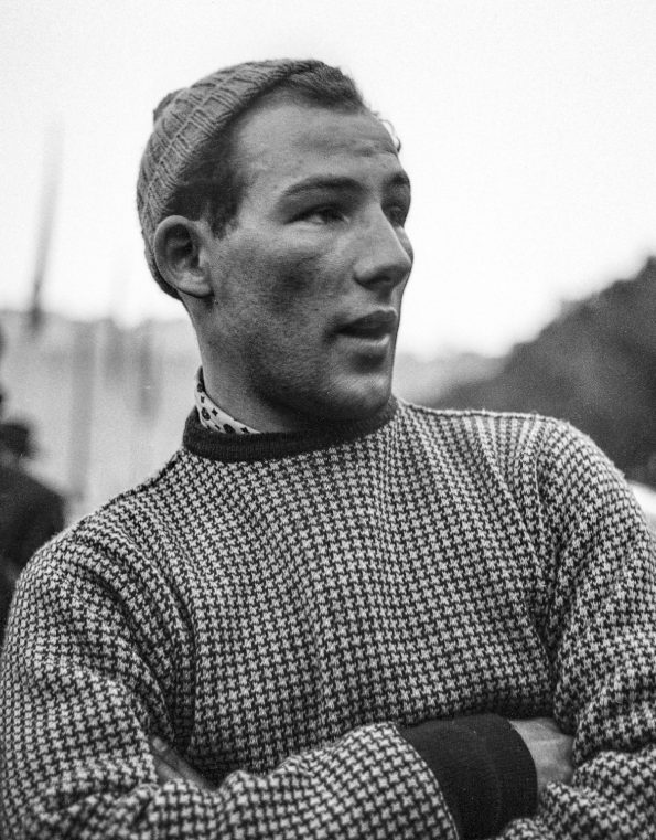 Stirling Moss, Monte Carlo rally, 1952 ©Edward Quinn Archives