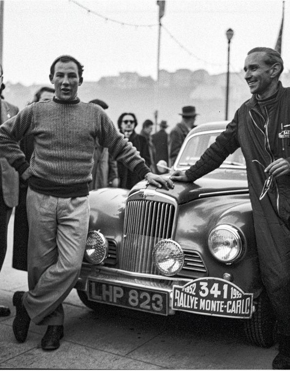 Stirling Moss, Monte Carlo rally, 1952 ©Edward Quinn Archives